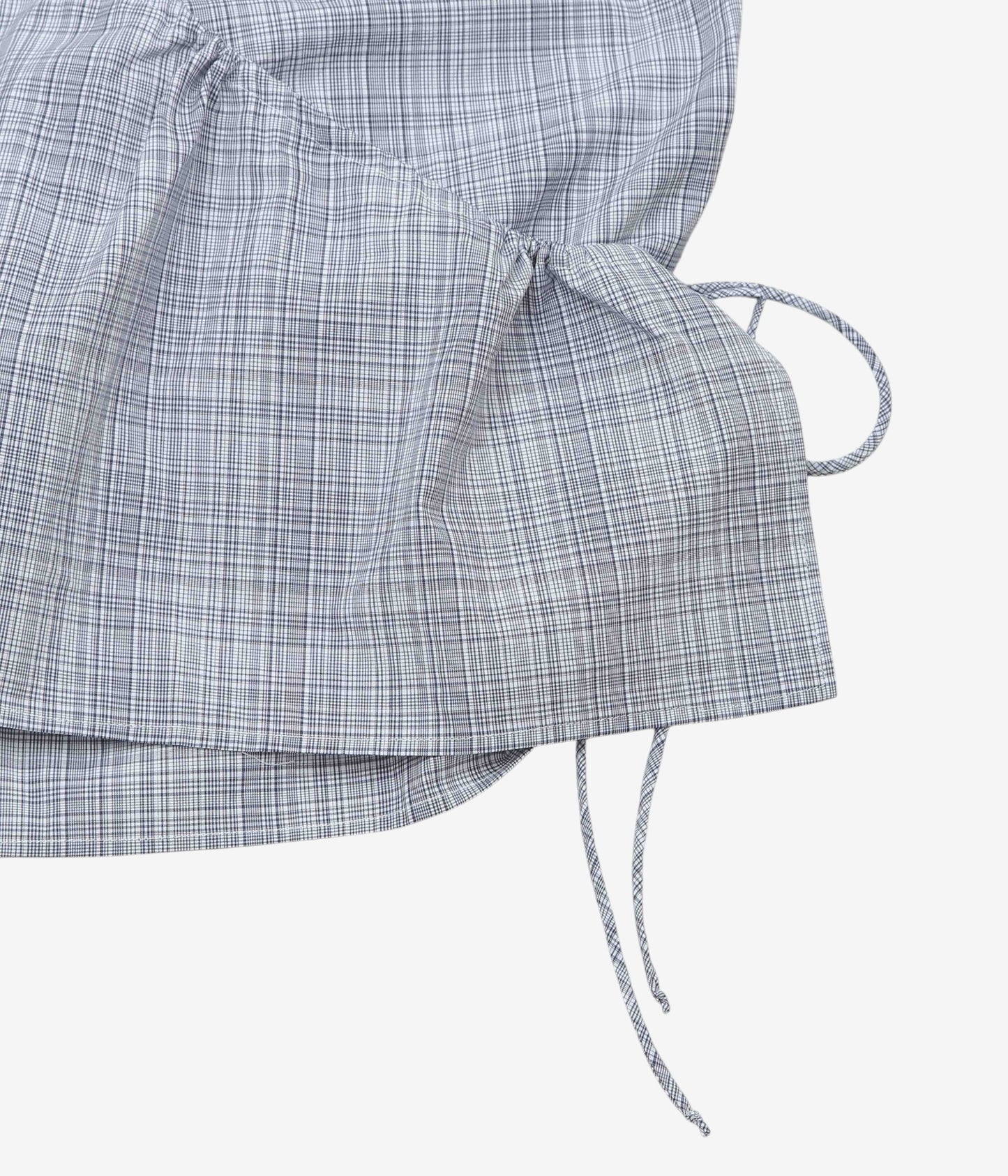 STUDIO DE LOSTANGES ''STRAPPY TOP'' (NAVY CHECK)
