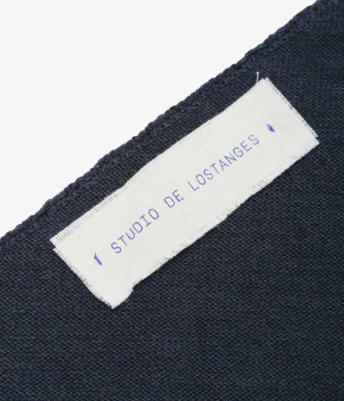 STUDIO DE LOSTANGES ''TRIANGLE WOOL'' (NAVY)