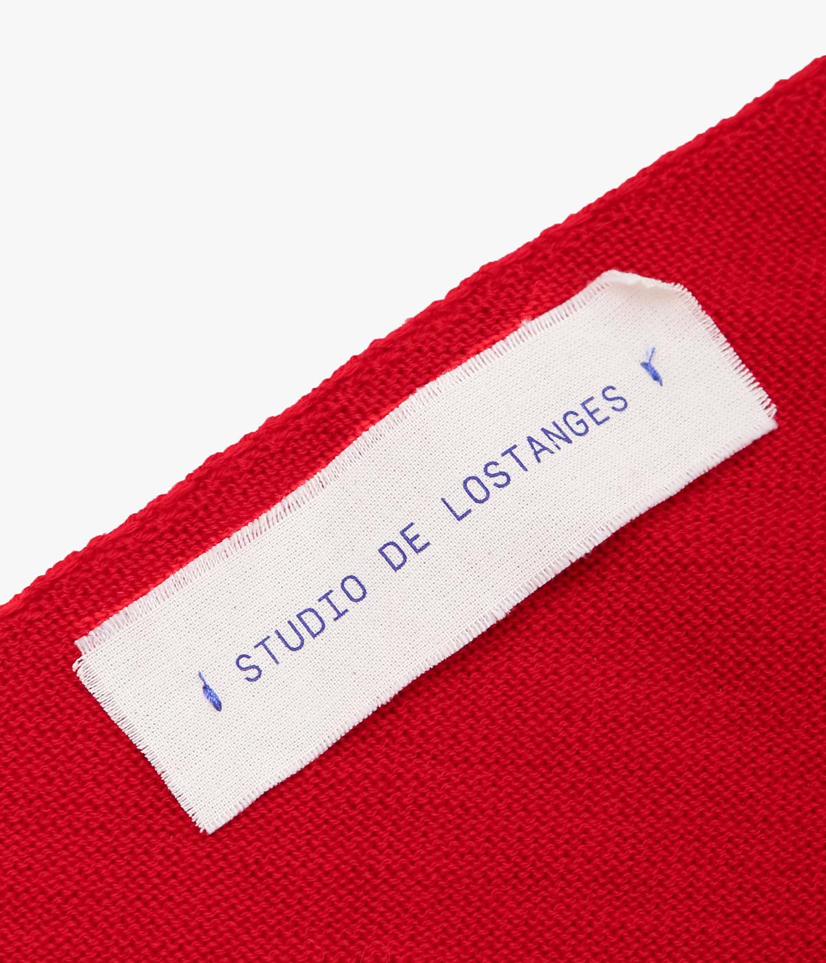 STUDIO DE LOSTANGES ''TRIANGLE WOOL'' (RED)