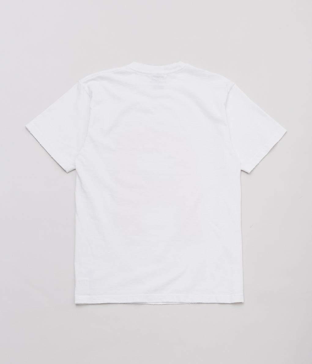 STUDIO WEAREALLANIMALS ''"A" S/S T-SHIRT'' (WHITE)