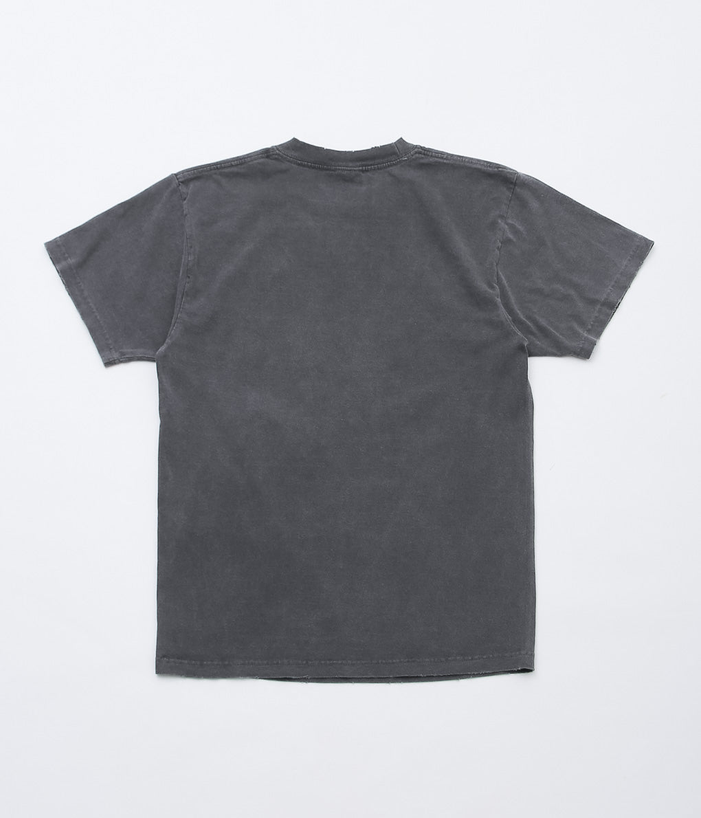 STUDIO WEAREALLANIMALS ''"A" S/S T-SHIRT'' (BLACK)