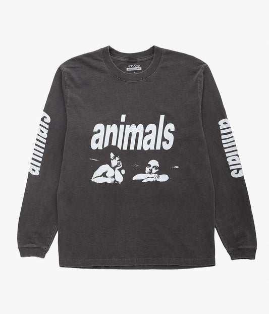 STUDIO WEAREALLANIMALS ''“ANGEL” L/S T-SHIRT'' (BLACK)