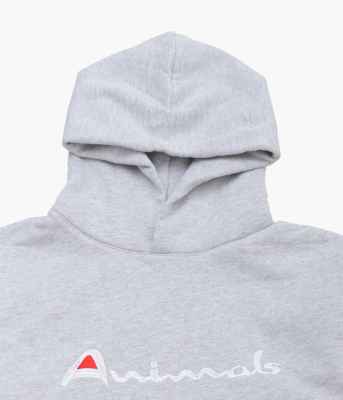 STUDIO WEAREALLANIMALS ''“ATHLETIC SCRIPT LOGO” HOODIE'' (GREY)