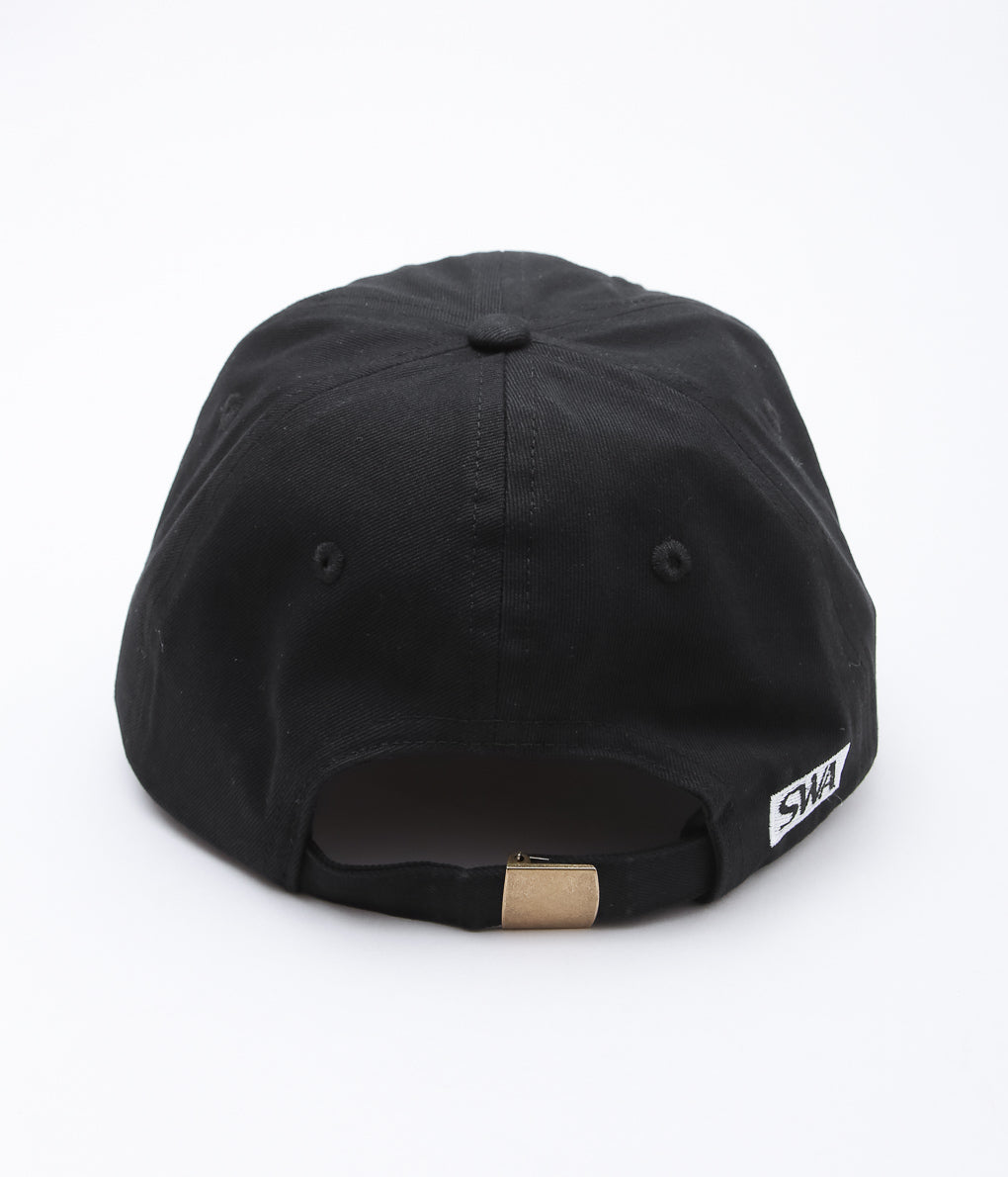 STUDIO WEAREALLANIMALS ''ANIMALS LETTER" CAP'' (BLACK)