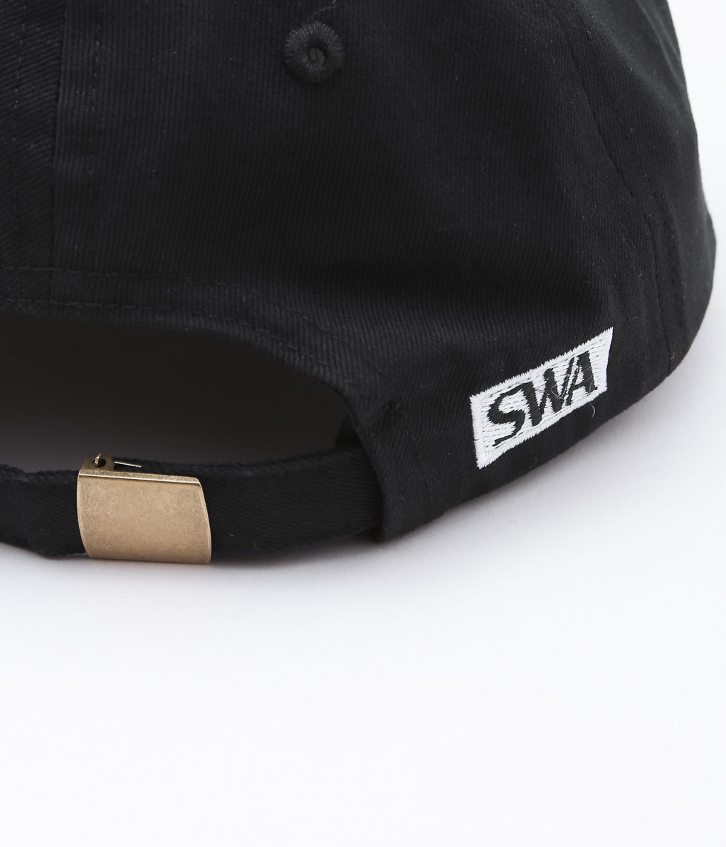 STUDIO WEAREALLANIMALS ''ANIMALS LETTER" CAP'' (BLACK)