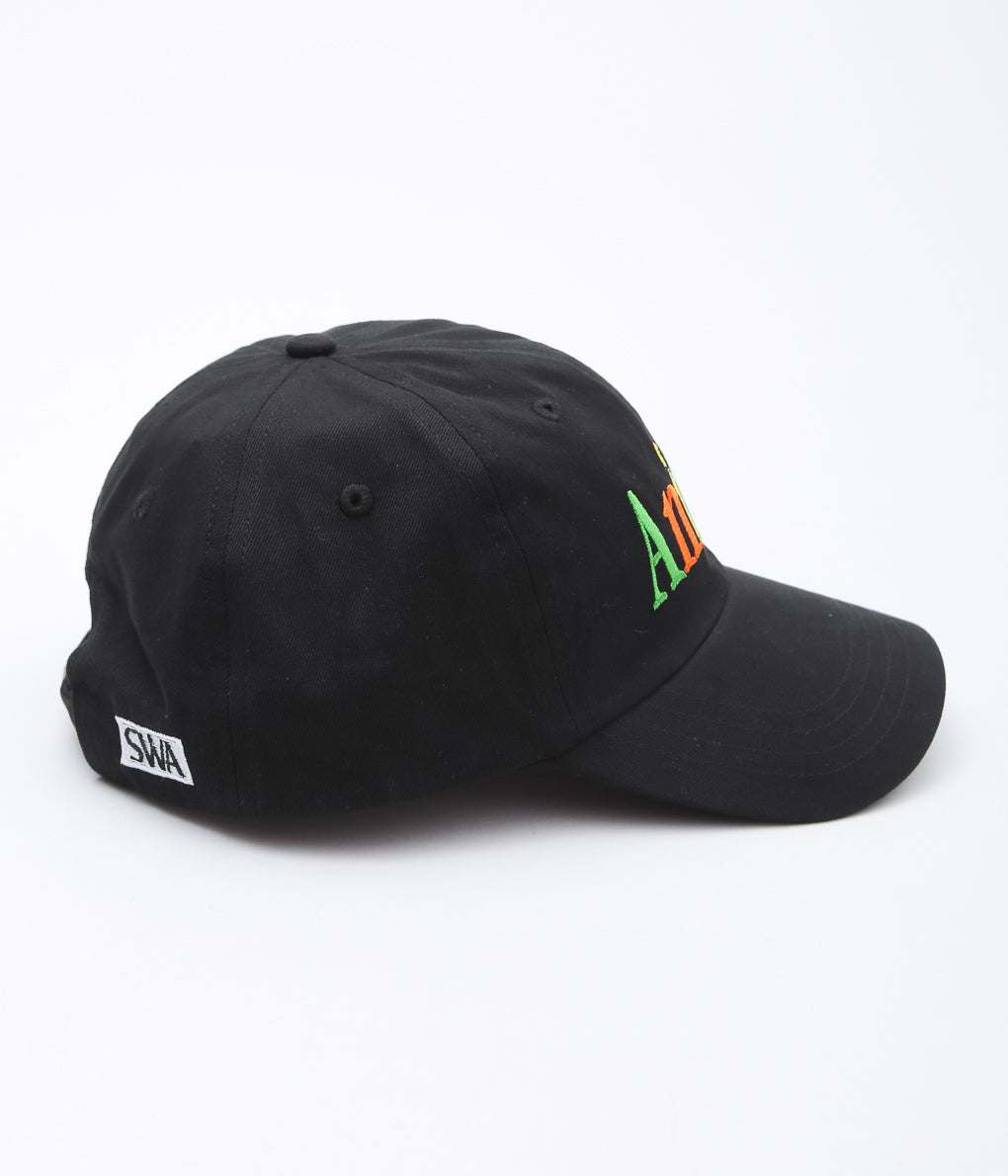 STUDIO WEAREALLANIMALS ''ANIMALS LETTER" CAP'' (BLACK)