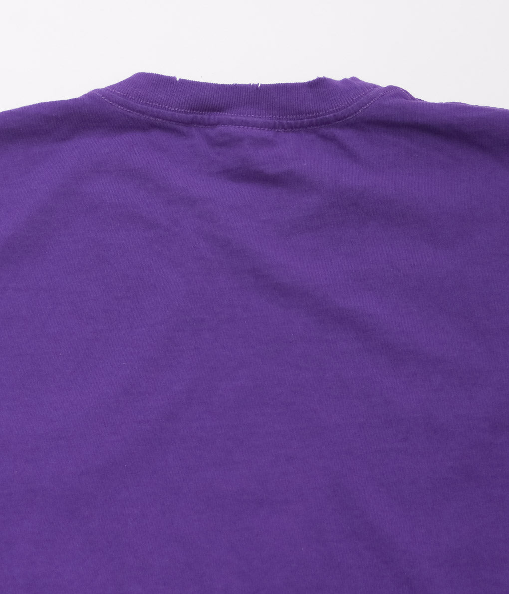 STUDIO WEAREALLANIMALS ''"ANIMALS LETTER" S/S T-SHIRT'' (PURPLE)