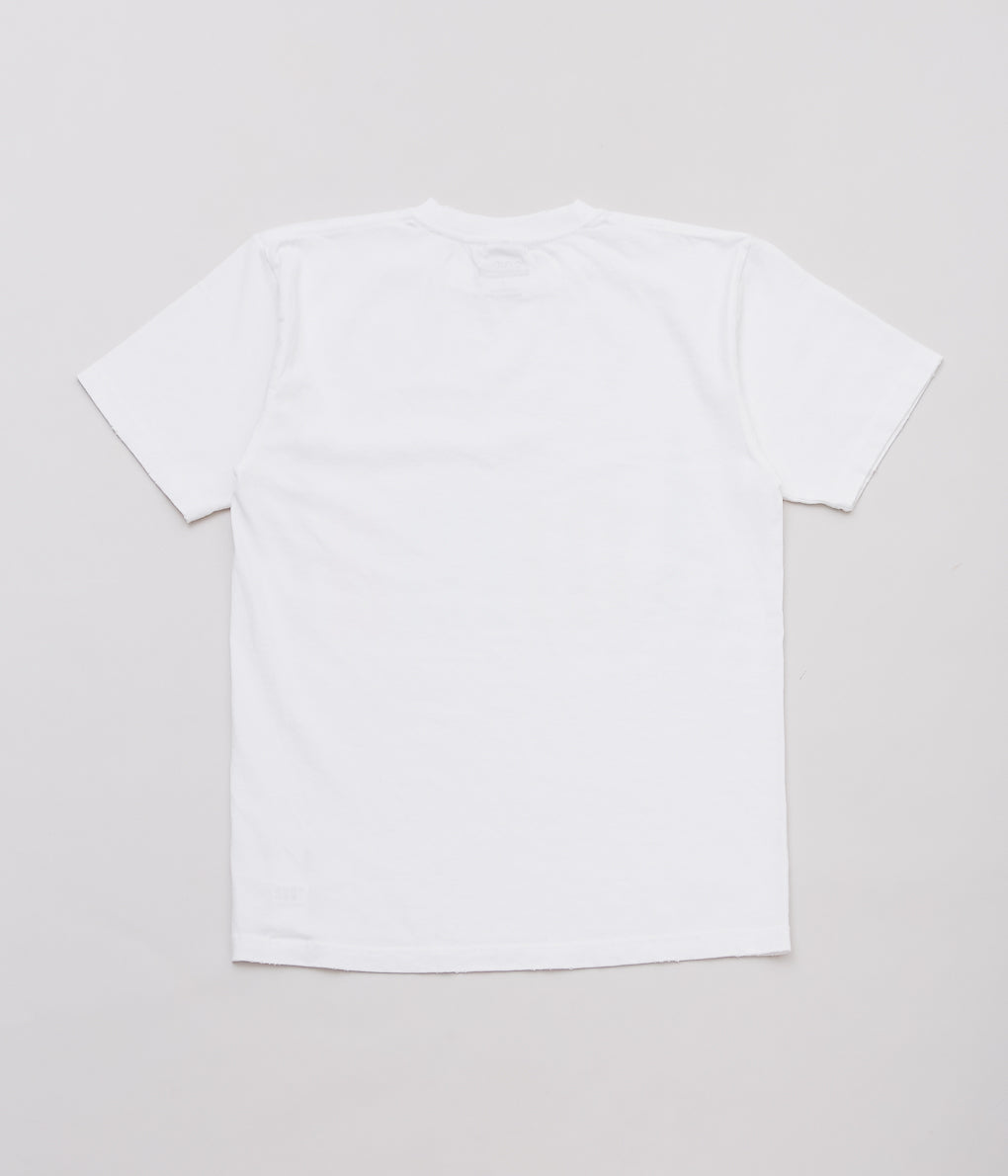 STUDIO WEAREALLANIMALS ''"ANIMALS LETTER" S/S T-SHIRT'' (WHITE)