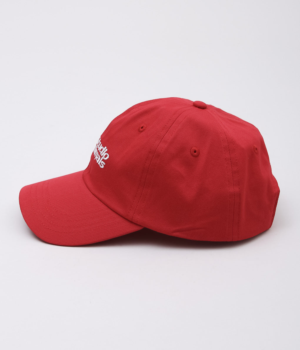 STUDIO WEAREALLANIMALS ''"TEAM LOGO" CAP'' (RED)