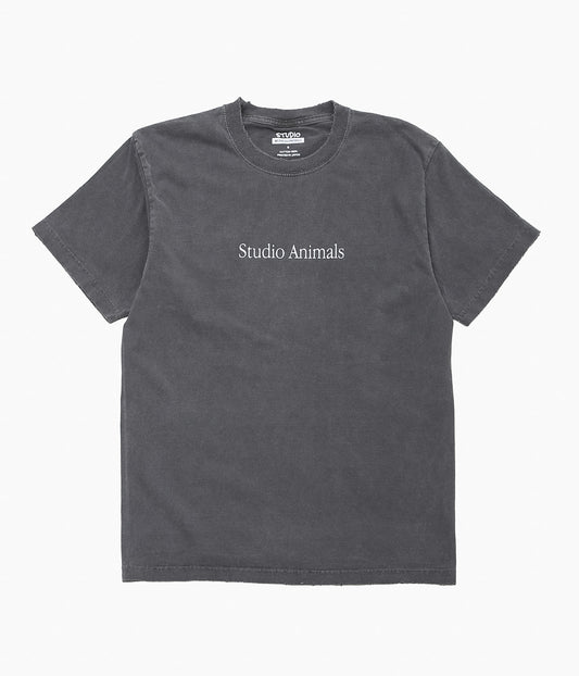 STUDIO WEAREALLANIMALS ''“THINK” S/S T-SHIRT'' (BLACK)