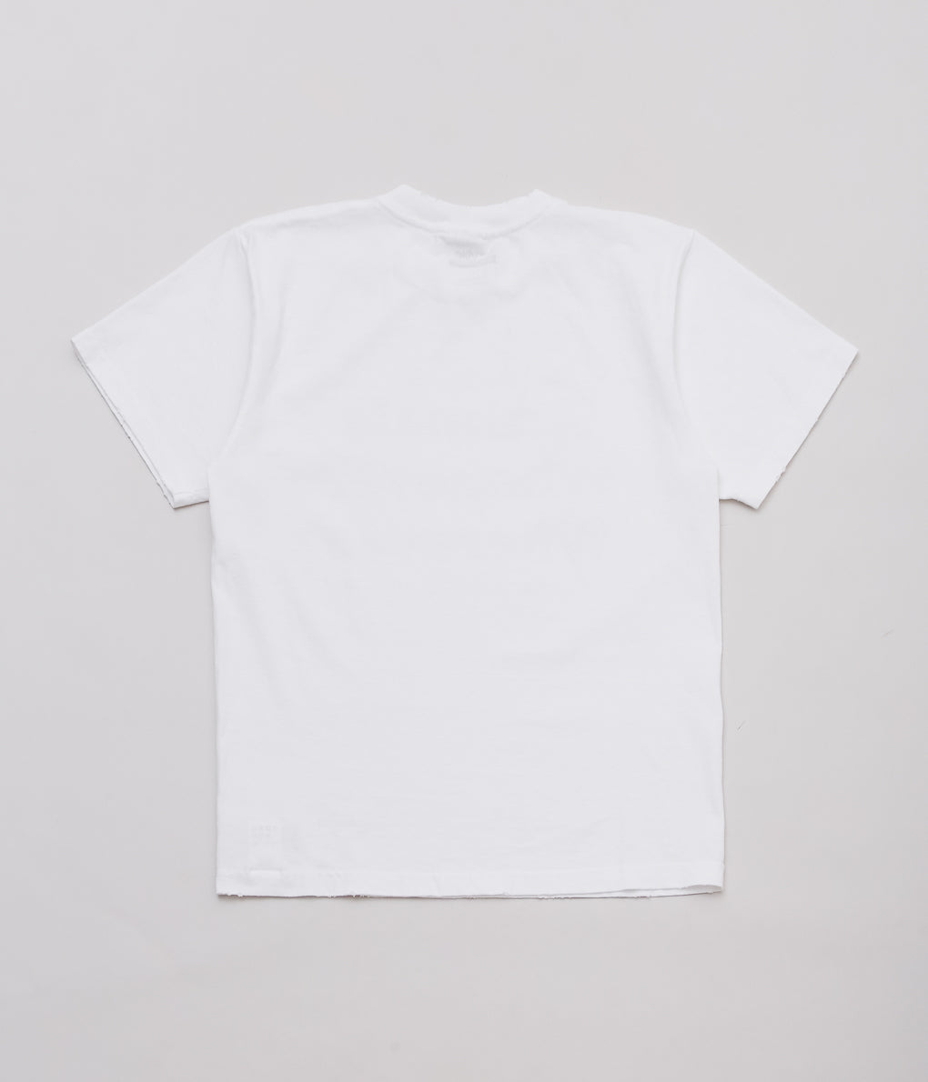 STUDIO WEAREALLANIMALS ''"WHENEVER WHEREVER" S/S T-SHIRT '' (WHITE)