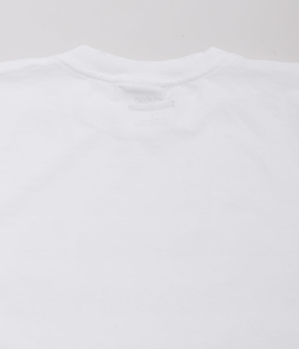 STUDIO WEAREALLANIMALS ''"WHENEVER WHEREVER" S/S T-SHIRT '' (WHITE)