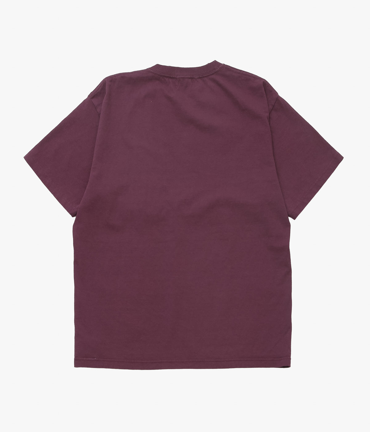 STUDIO ANIMALS ''“INVERTED ARCH” T-SHIRT'' (BURGUNDY)