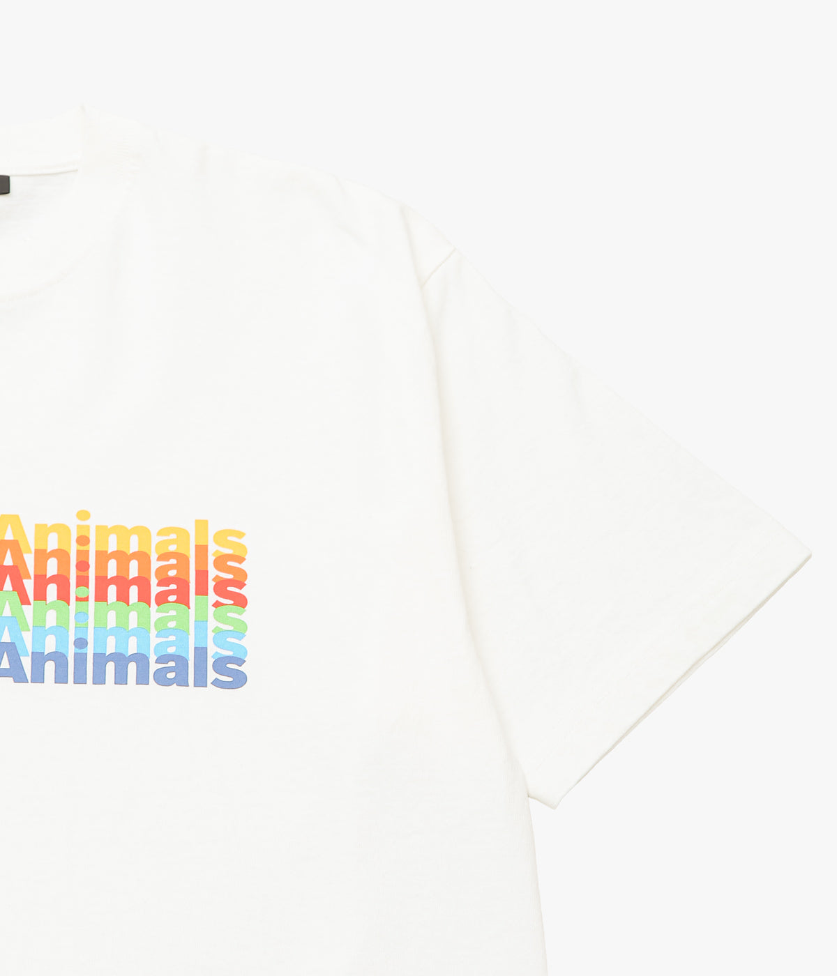 STUDIO ANIMALS ''“INVERTED ARCH” T-SHIRT'' (NATURAL)