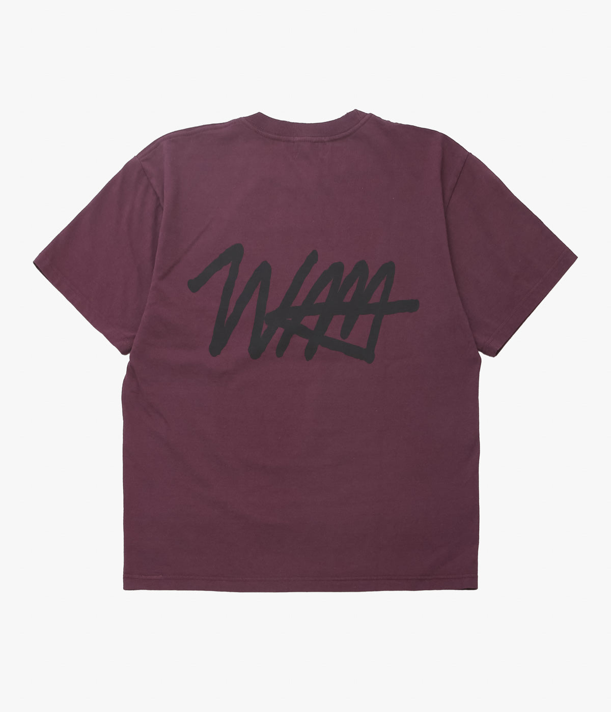STUDIO ANIMALS ''“SCRIPT LOGO” T-SHIRT'' (BURGUNDY)