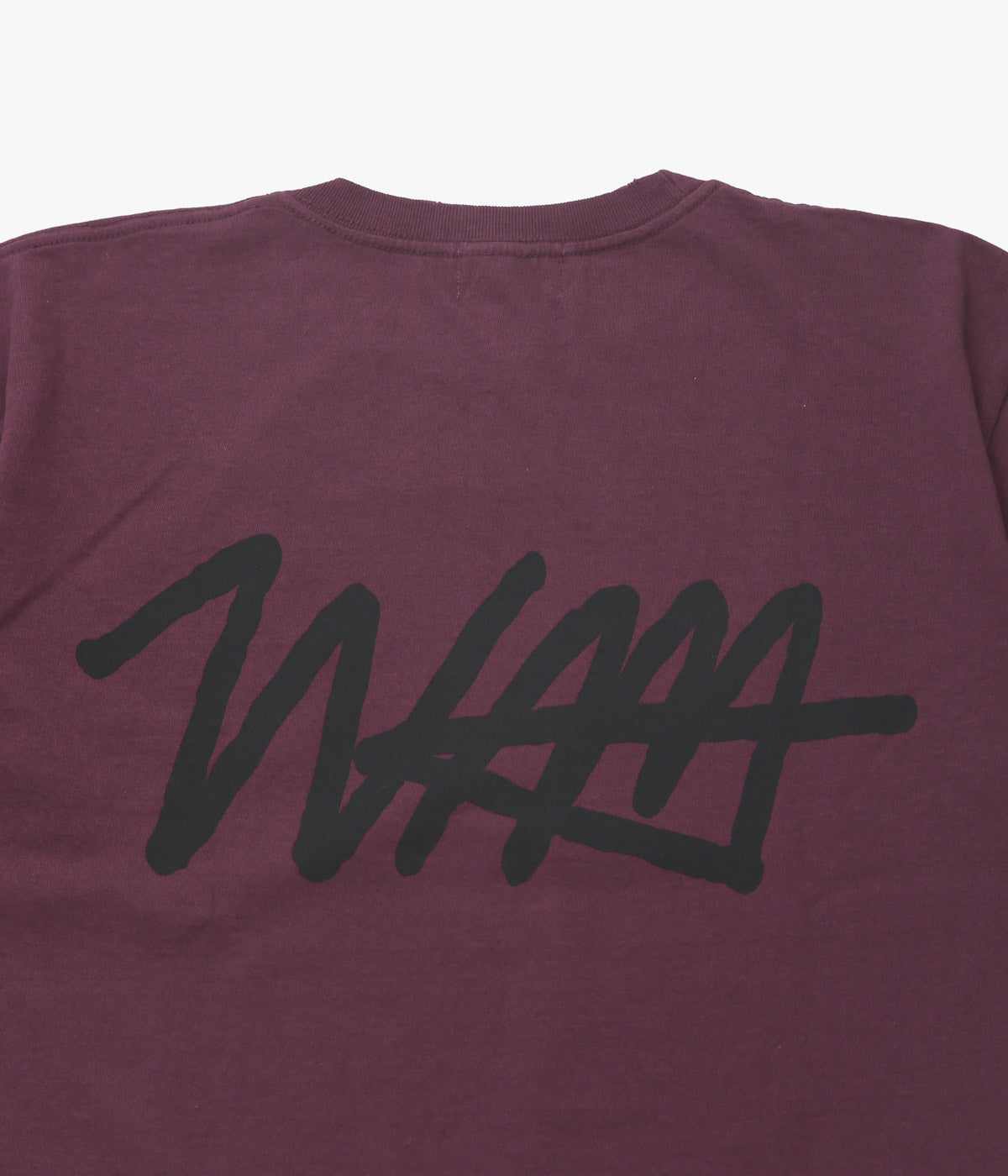 STUDIO ANIMALS ''“SCRIPT LOGO” T-SHIRT'' (BURGUNDY)
