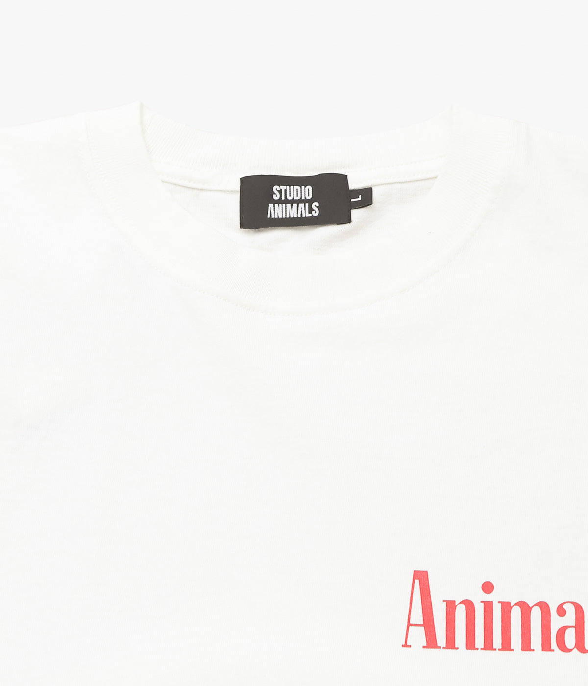 STUDIO ANIMALS ''“SMOKING” T-SHIRT'' (NATURAL)