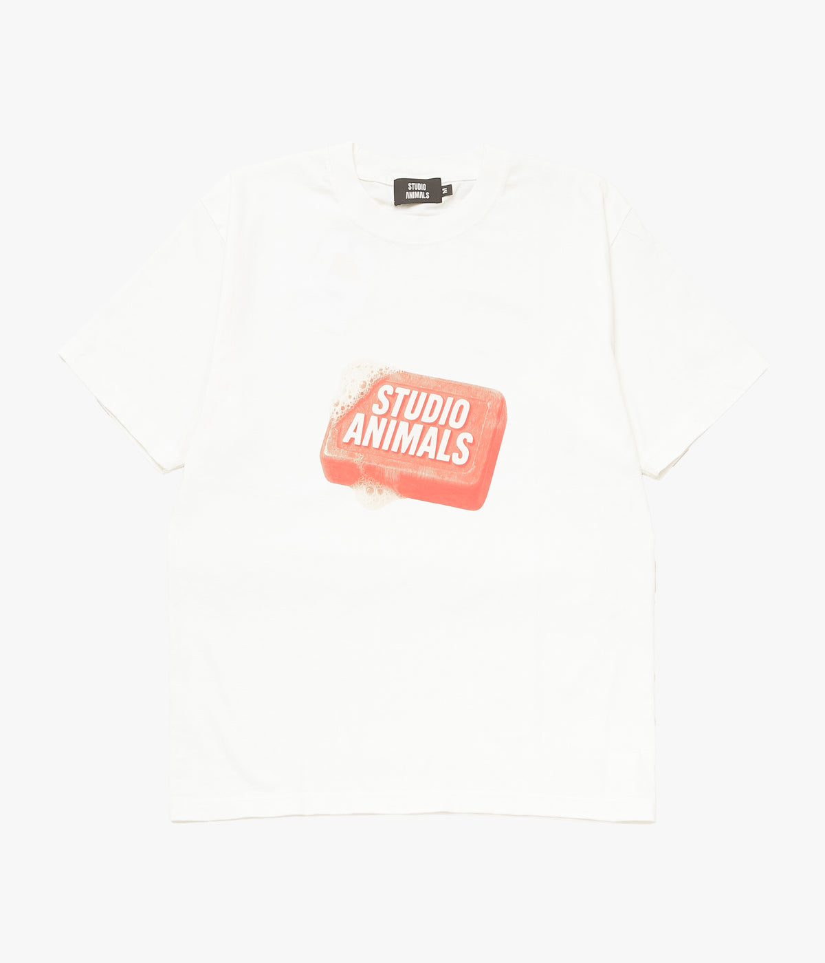 STUDIO ANIMALS "SOAP" T-SHIRT (NATURAL)