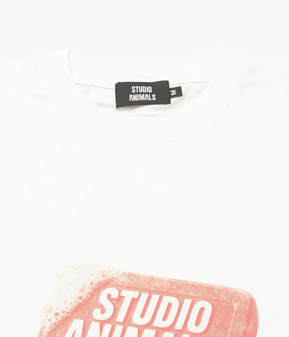 STUDIO ANIMALS "SOAP" T-SHIRT (NATURAL)