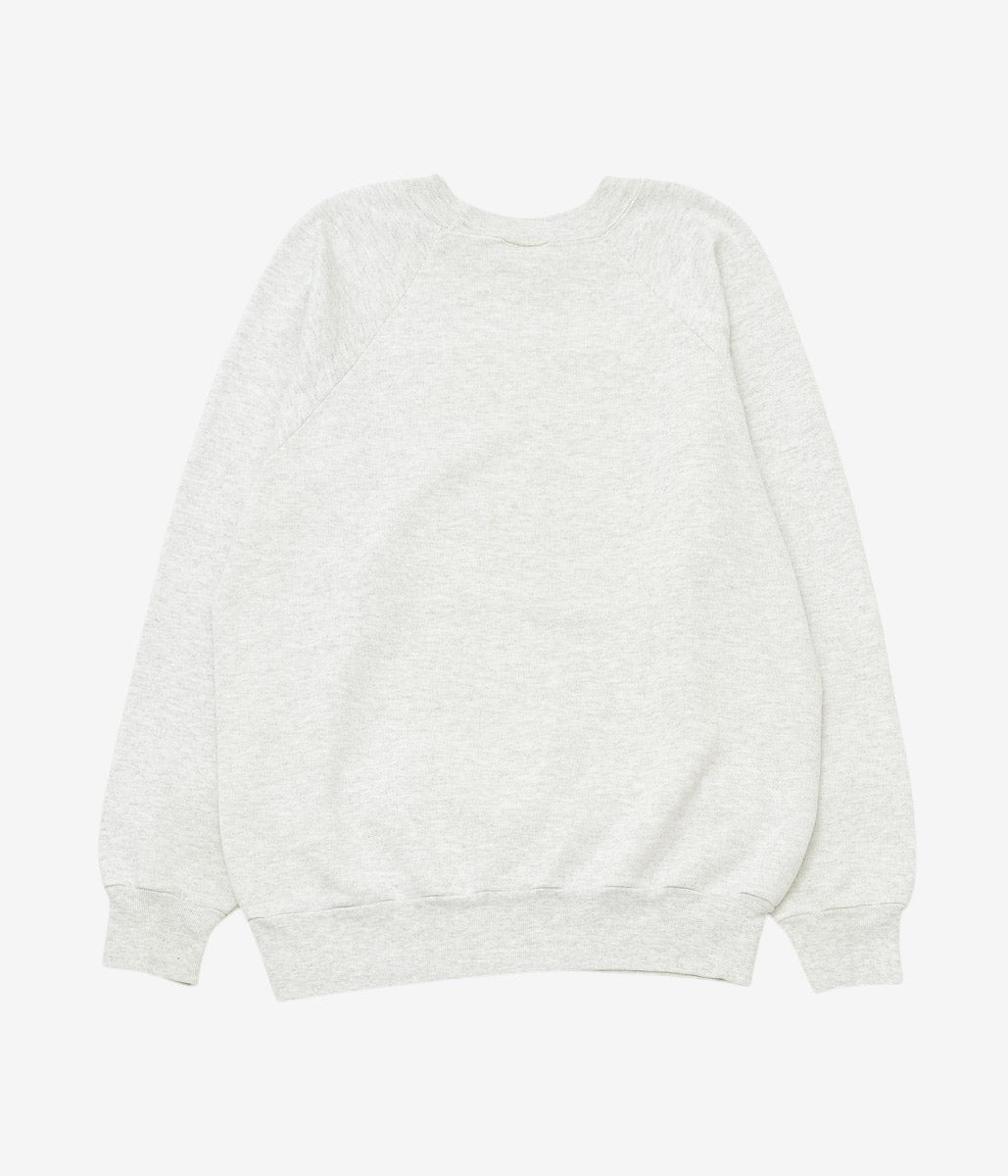 SWELL VINTAGE × MAIDENS SHOP WOMEN ''80-90's SWEAT SHIRT W/TAG5 "SHOES"'' (GREY)