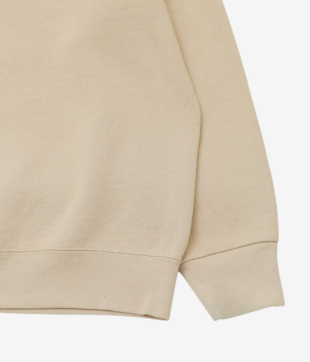 SWELL VINTAGE × MAIDENS SHOP WOMEN ''80-90's SWEAT SHIRT W/TAG6 "BONE"'' (BEIGE)