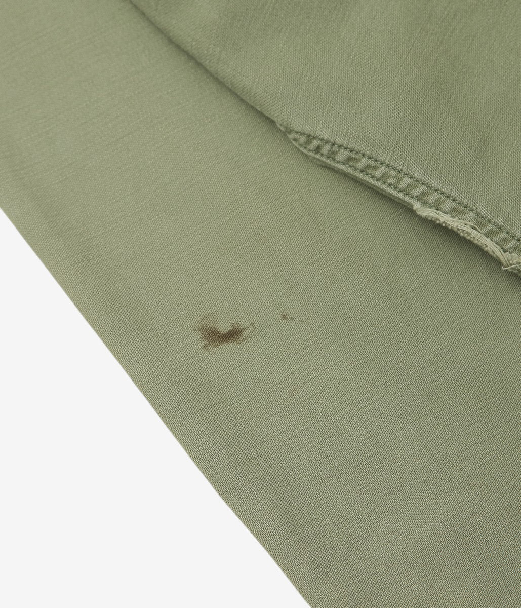 SWELL VINTAGE × MAIDENS SHOP WOMEN ''MILITARY SHIRT W/TAGGING | 1'' (GREEN)