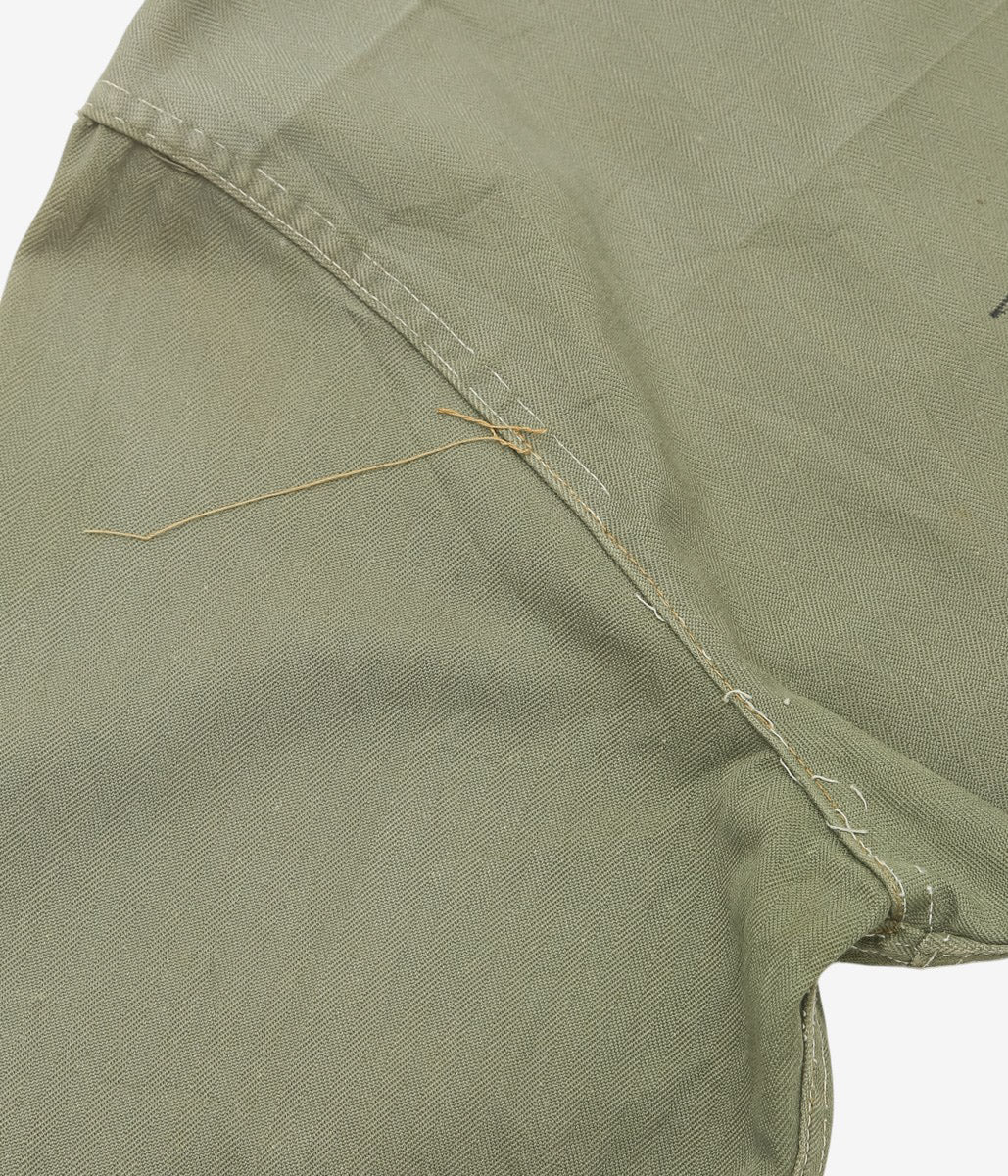 SWELL VINTAGE × MAIDENS SHOP WOMEN ''MILITARY SHIRT W/TAGGING | 3'' (GREEN)
