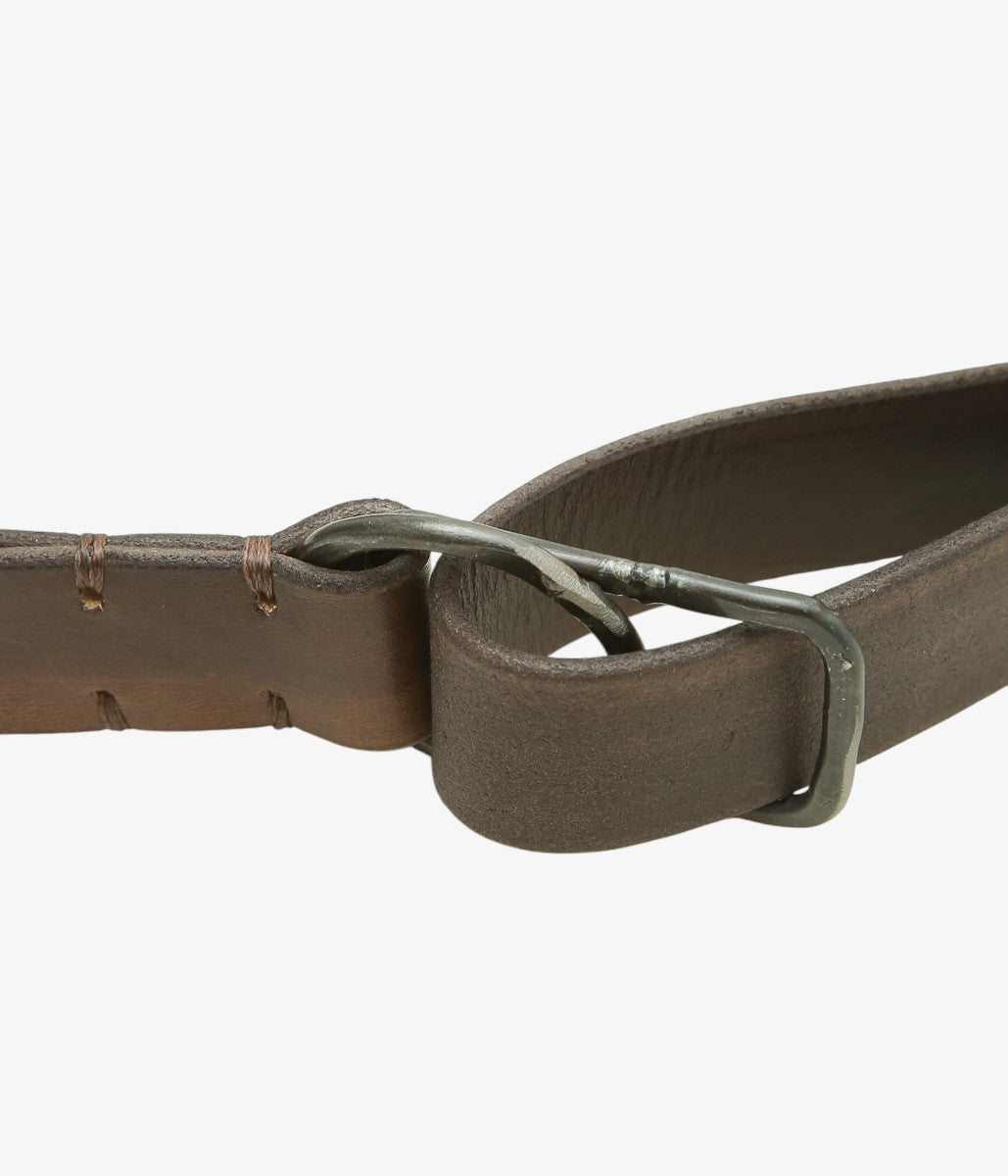 TAGLIOVIVO ''ANELLO BELT｜HAND-DYED CALF'' (ROOT)