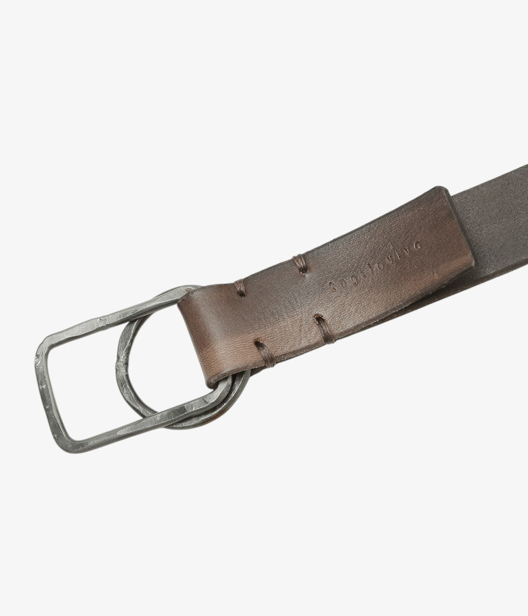 TAGLIOVIVO ''ANELLO BELT｜HAND-DYED CALF'' (ROOT)
