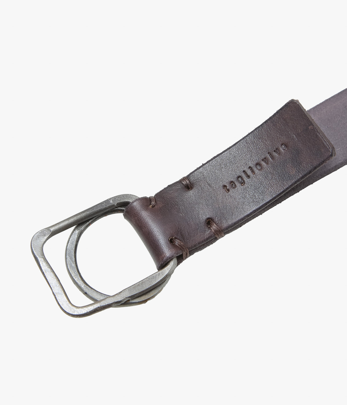 TAGLIOVIVO "ANELLO BELT | HAND-DYED CALF" (TORBA)