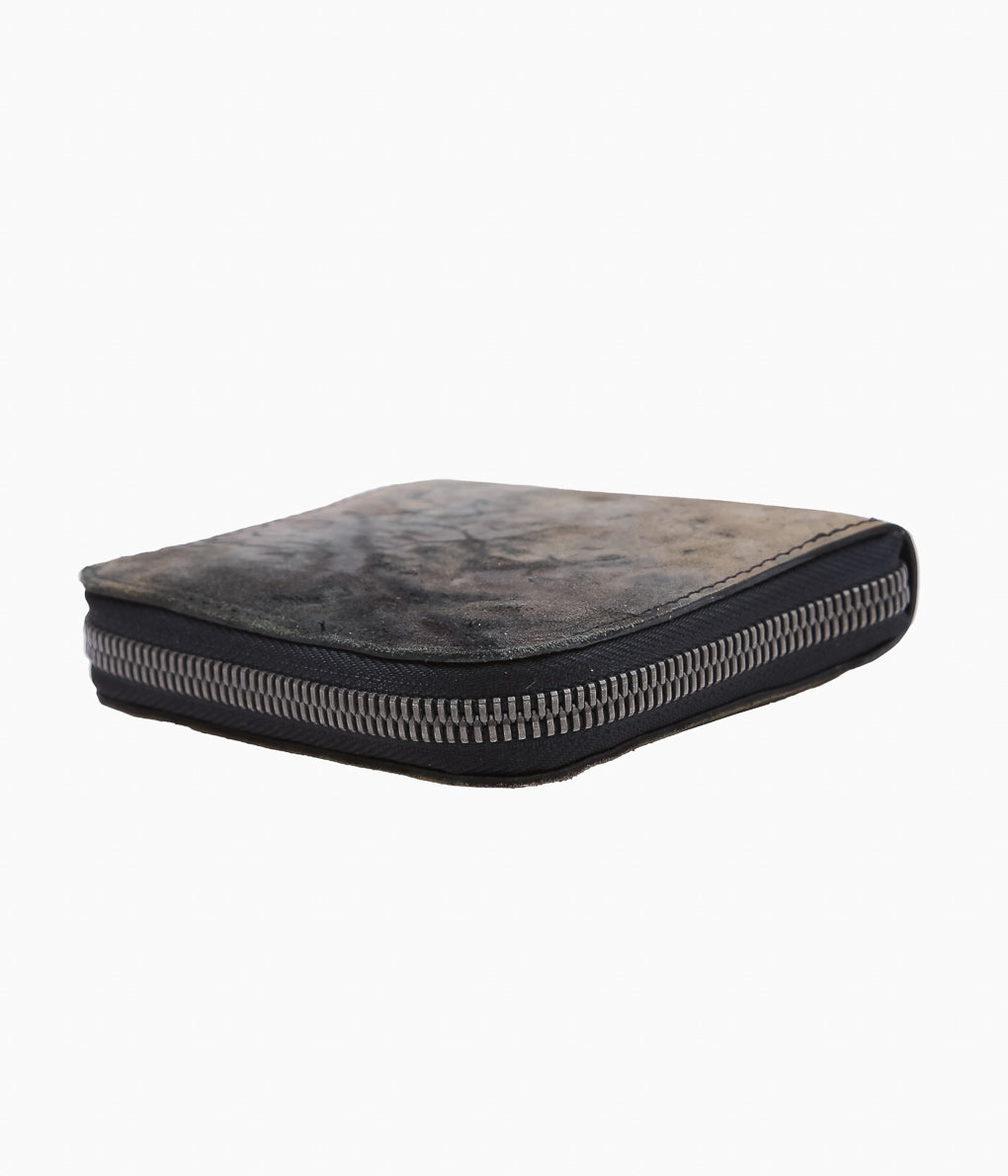 TAGLIOVIVO "ZIP WALLET S."(CULATTA SPACCATE REVERSE BLACK)