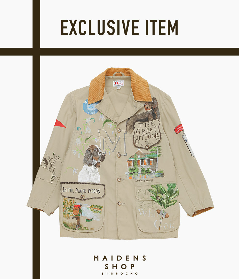 TAKURO NAKAMURA ''HANDPAINTED JACKET ② 60'S ORVIS'' (ASSO)