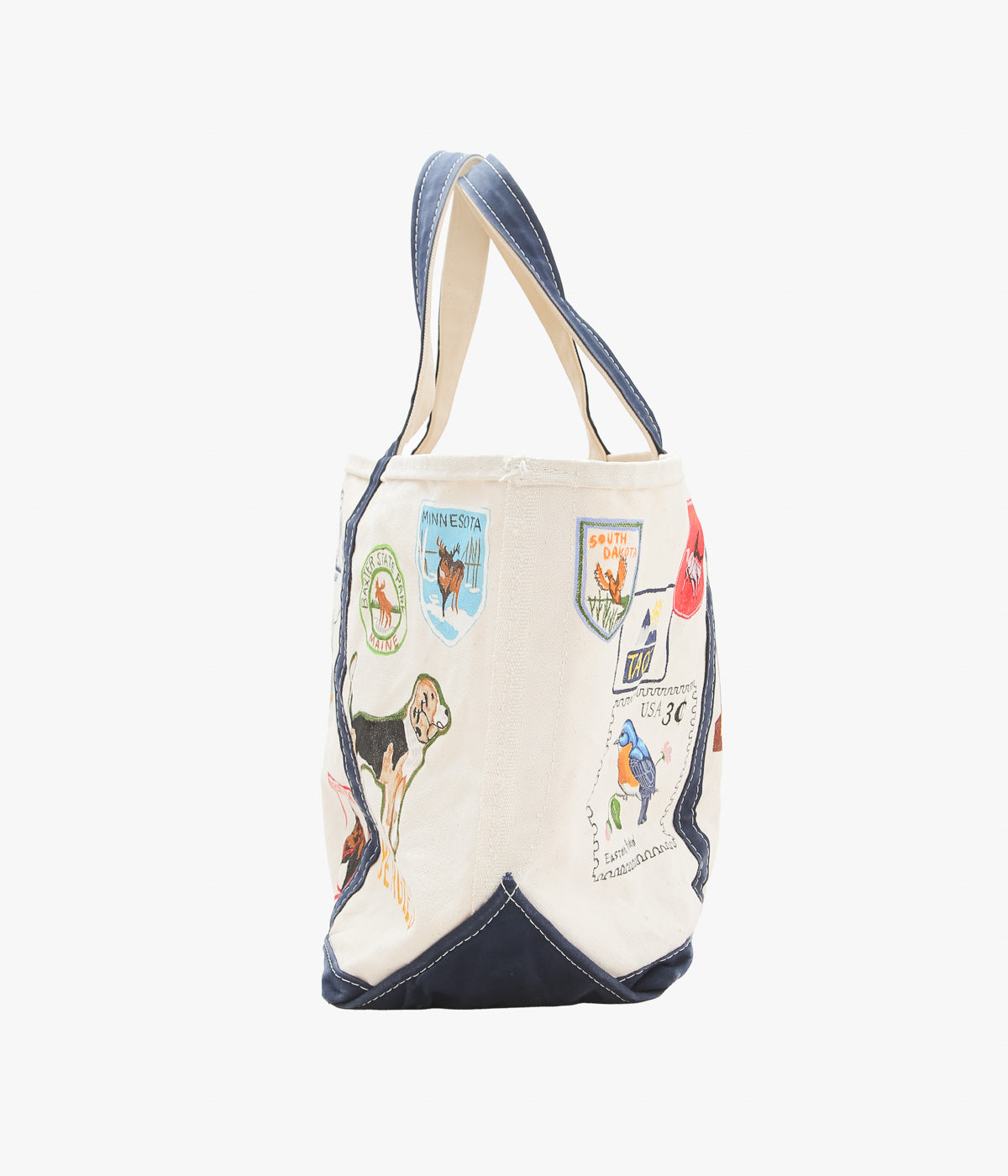 TAKURO NAKAMURA ''HANDPAINTED BEANTOTE 14'' (NAVY)