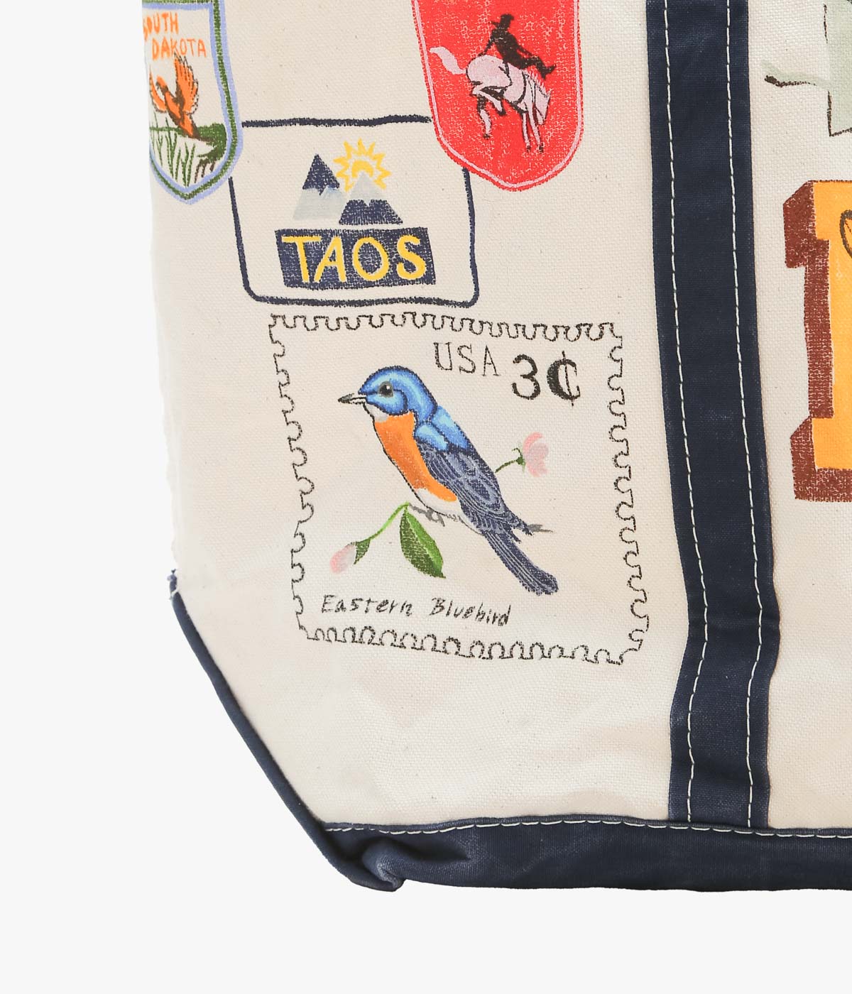 TAKURO NAKAMURA ''HANDPAINTED BEANTOTE 14'' (NAVY)