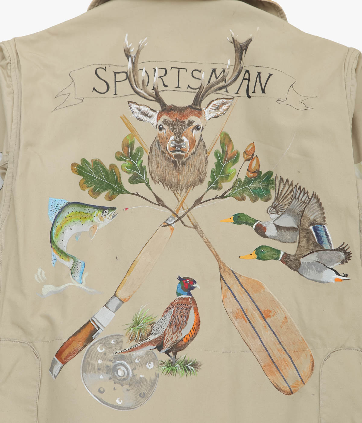 TAKURO NAKAMURA ''HANDPAINTED JACKET ② 60'S ORVIS'' (ASSO)