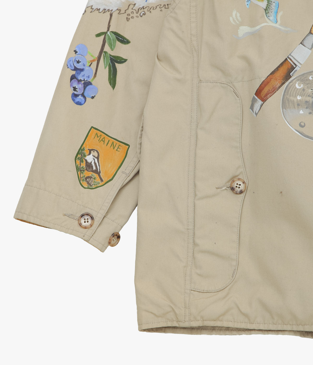 TAKURO NAKAMURA ''HANDPAINTED JACKET ② 60'S ORVIS'' (ASSO)