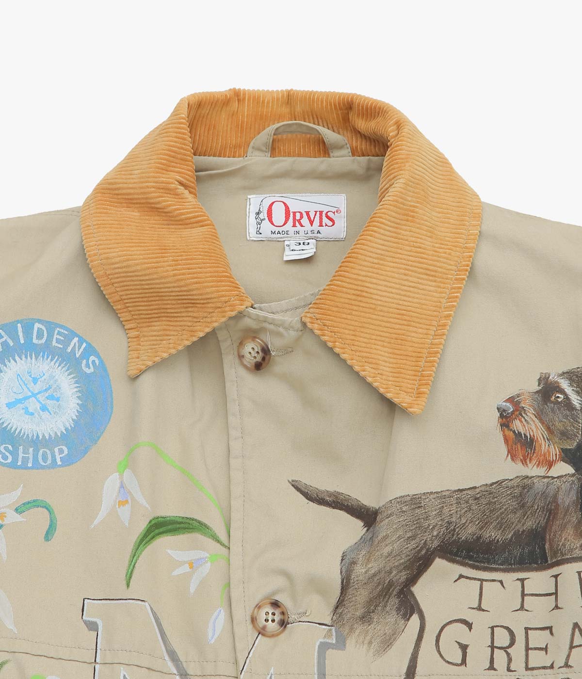 TAKURO NAKAMURA ''HANDPAINTED JACKET ② 60'S ORVIS'' (ASSO)