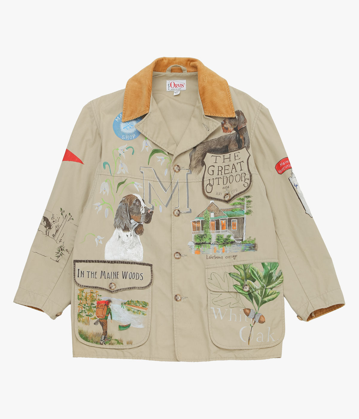 TAKURO NAKAMURA ''HANDPAINTED JACKET ② 60'S ORVIS'' (ASSO)