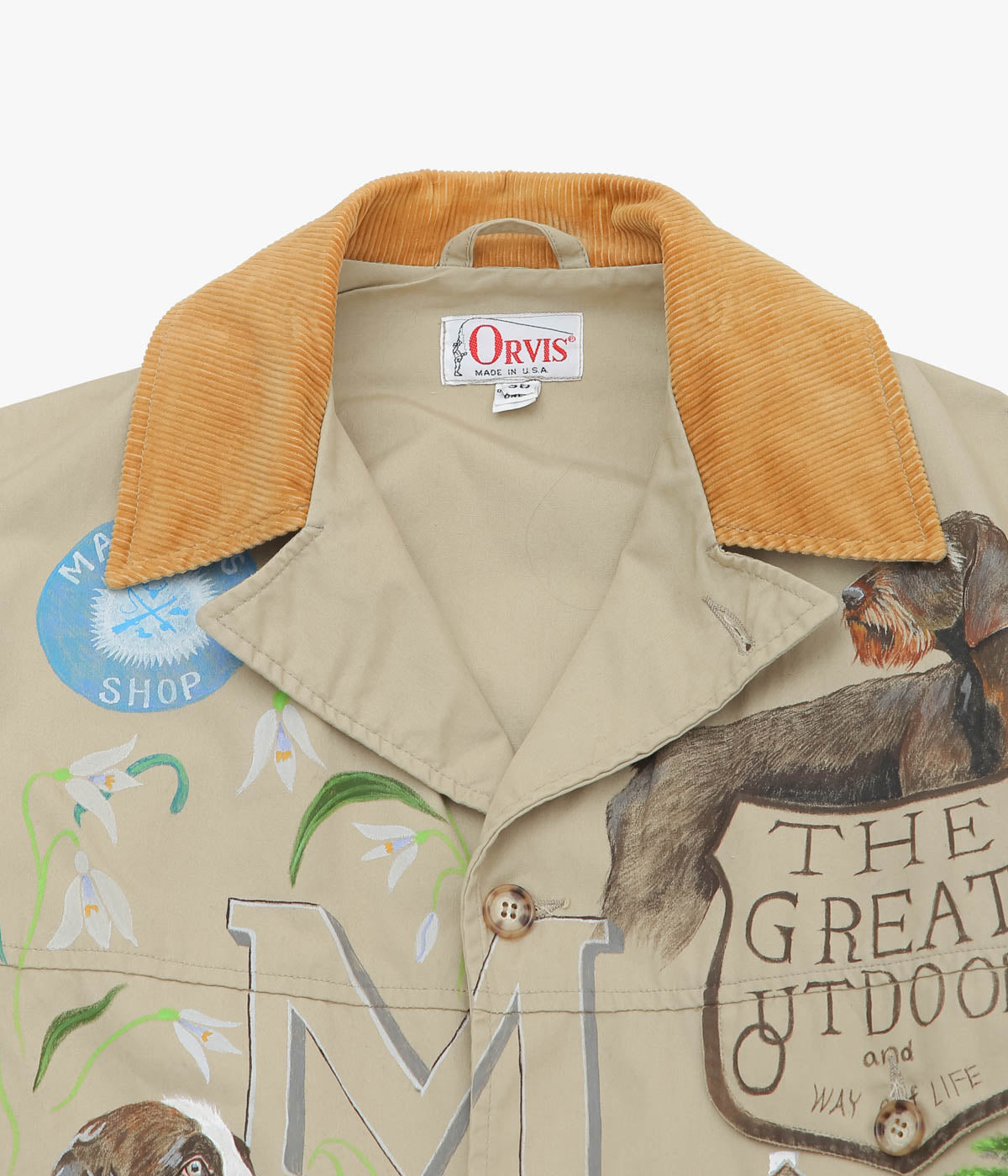 TAKURO NAKAMURA ''HANDPAINTED JACKET ② 60'S ORVIS'' (ASSO)