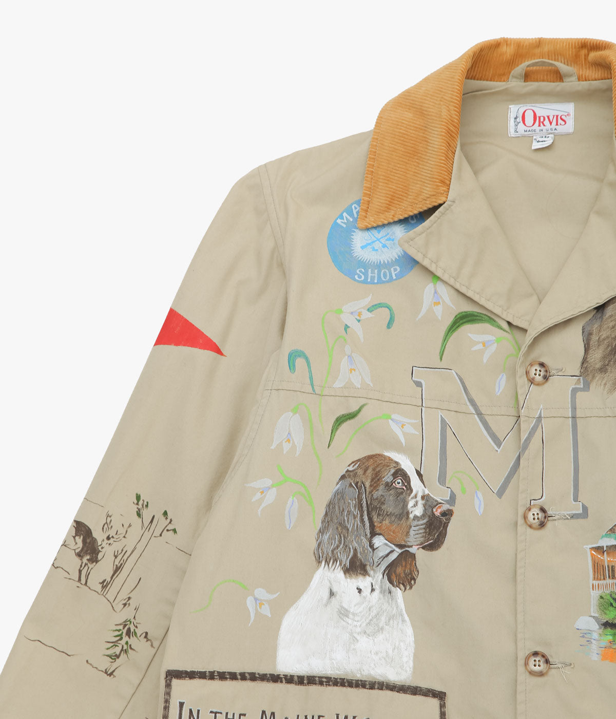 TAKURO NAKAMURA ''HANDPAINTED JACKET ② 60'S ORVIS'' (ASSO)