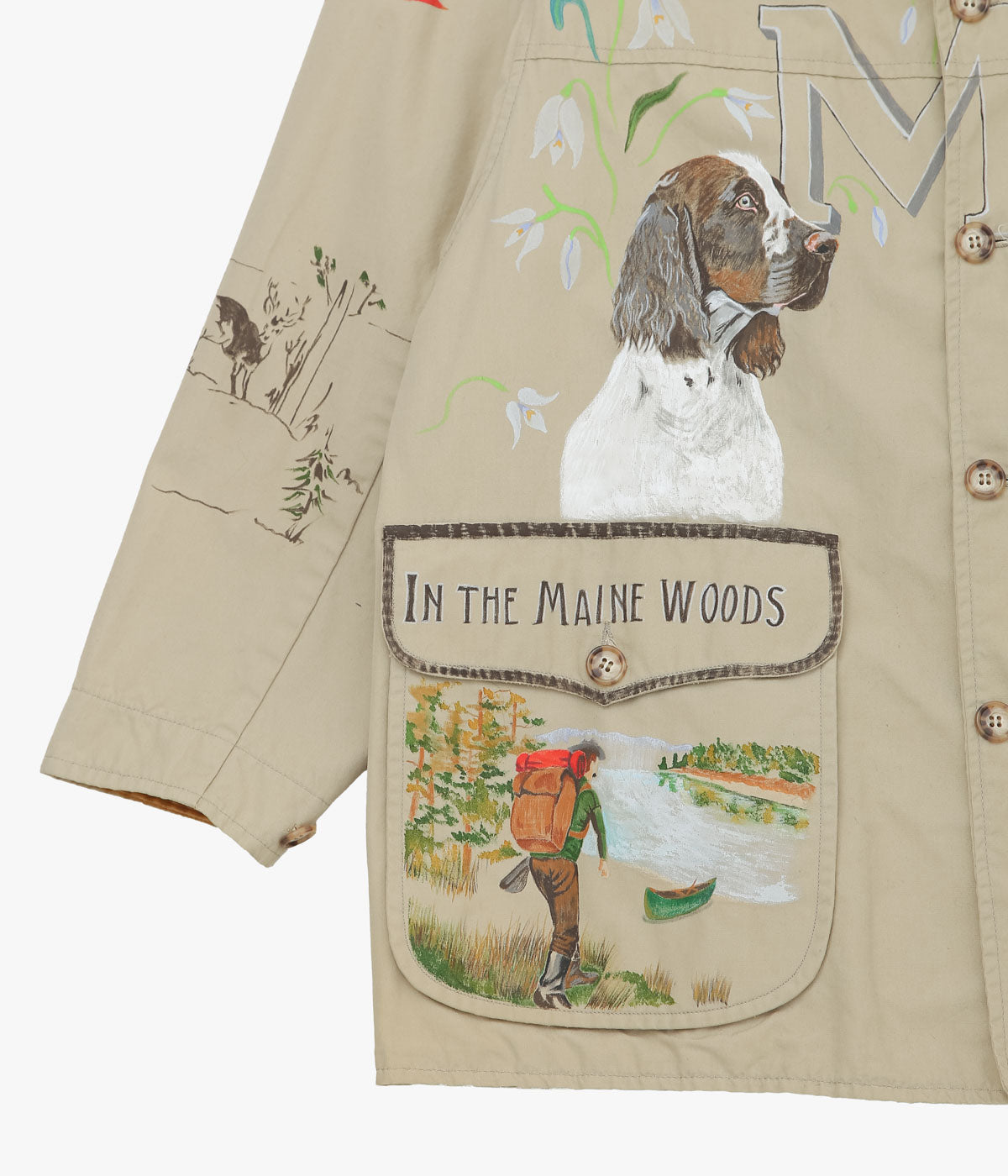 TAKURO NAKAMURA ''HANDPAINTED JACKET ② 60'S ORVIS'' (ASSO)