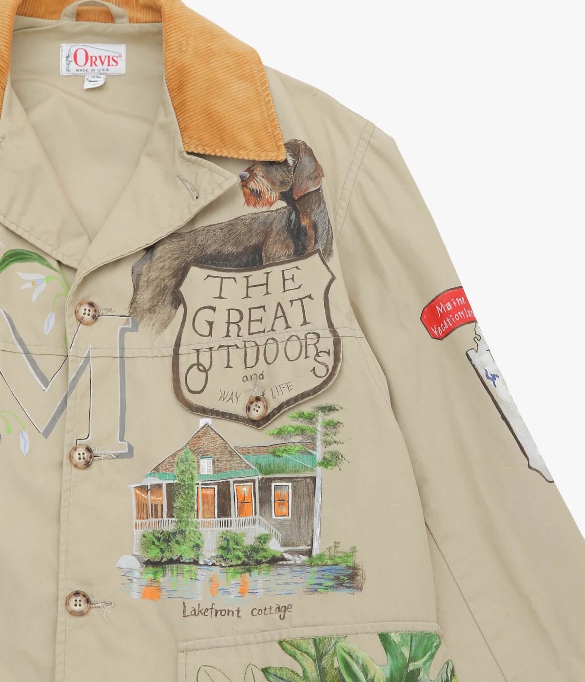 TAKURO NAKAMURA ''HANDPAINTED JACKET ② 60'S ORVIS'' (ASSO)