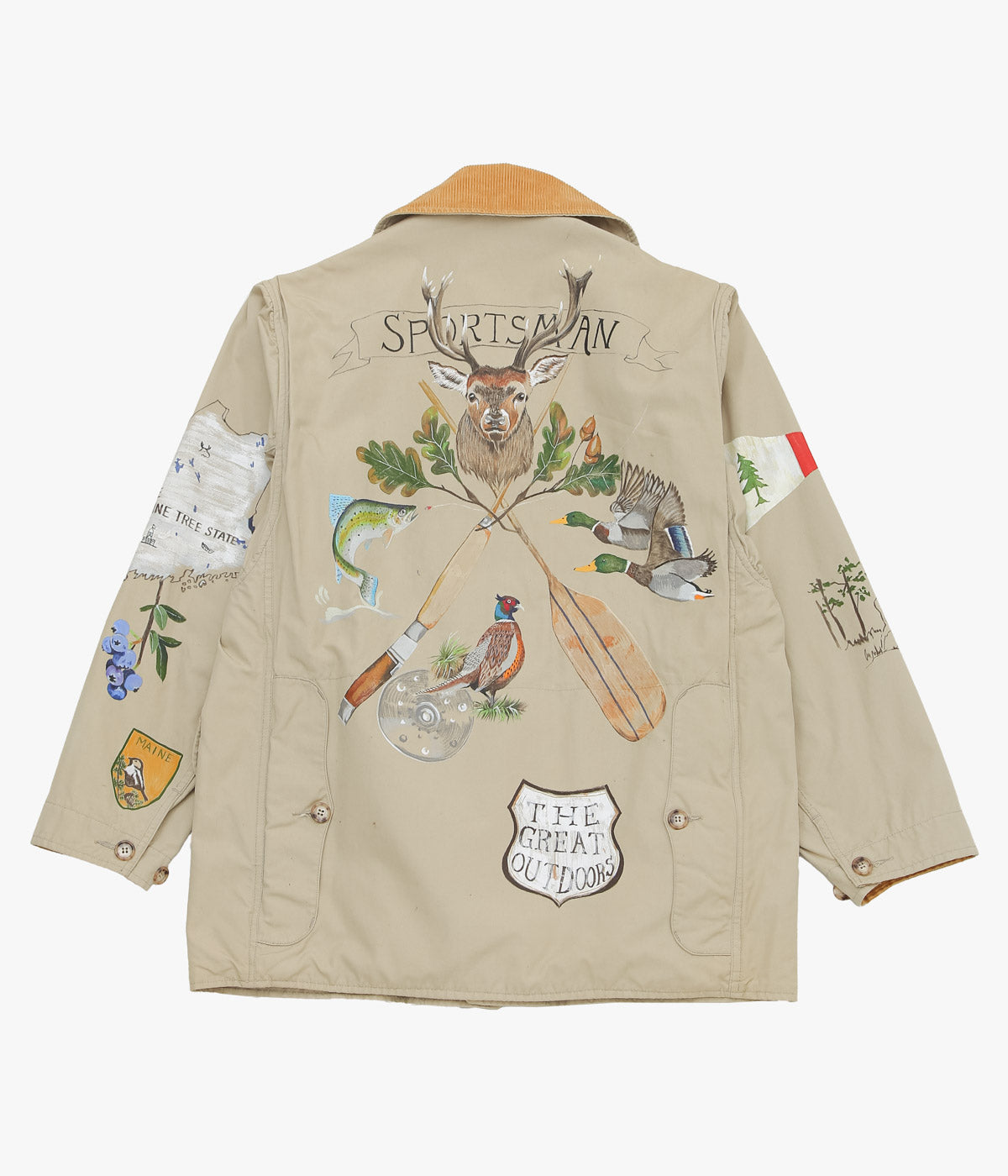 TAKURO NAKAMURA ''HANDPAINTED JACKET ② 60'S ORVIS'' (ASSO)