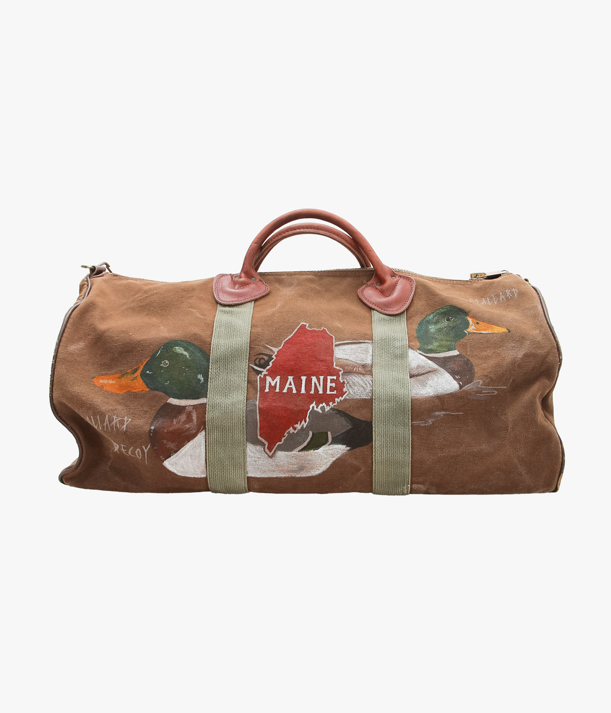 TAKURO NAKAMURA ''HANDPAINTED LL BEAN BOSTON16'' (BROWN)