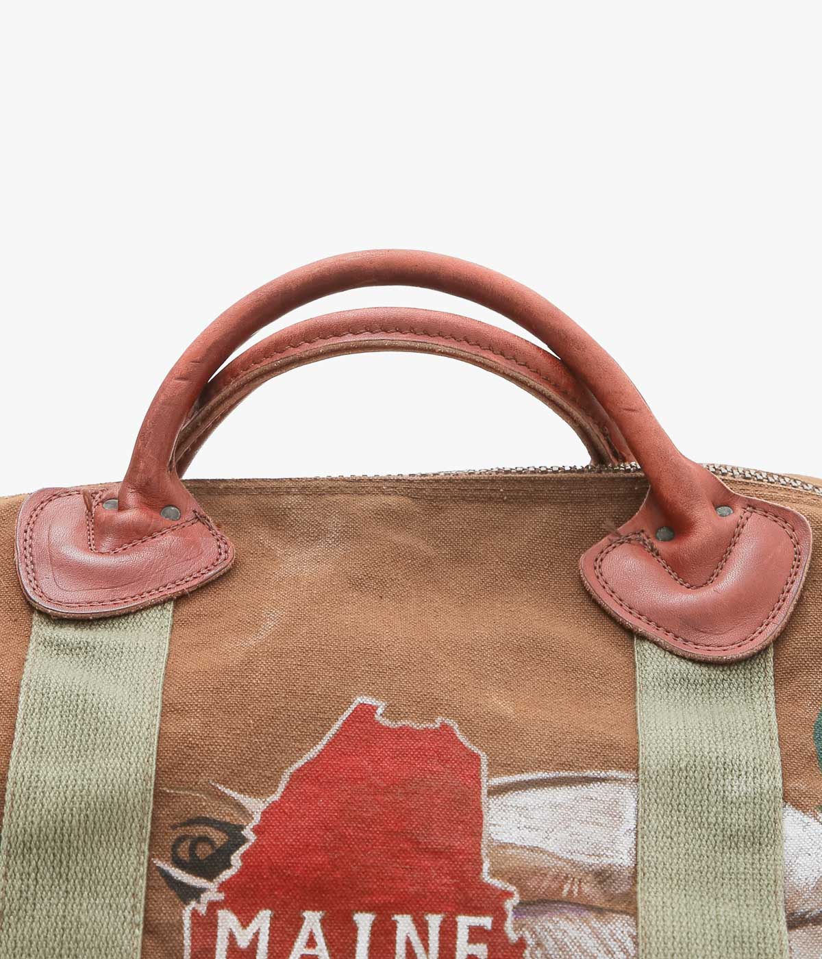 TAKURO NAKAMURA ''HANDPAINTED LL BEAN BOSTON16'' (BROWN)