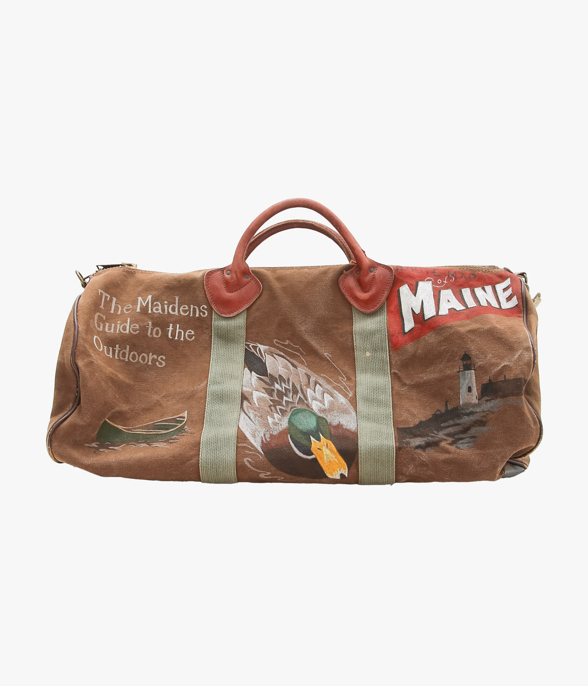 TAKURO NAKAMURA ''HANDPAINTED LL BEAN BOSTON16'' (BROWN)