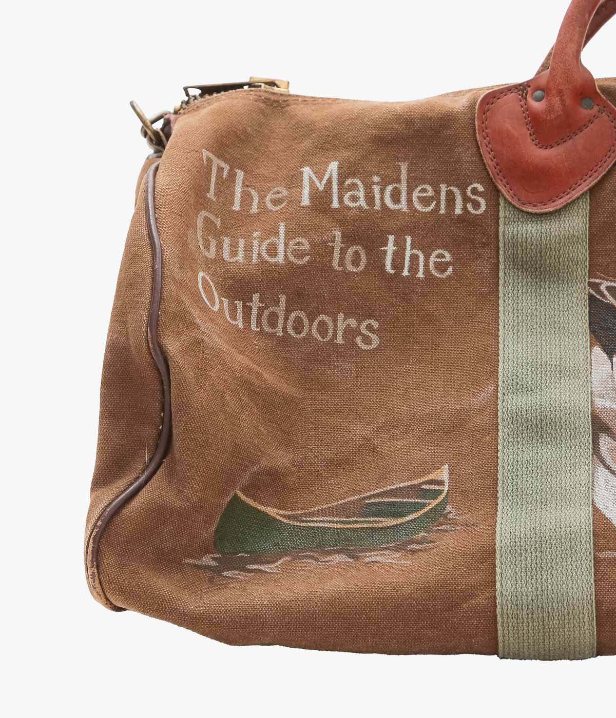 TAKURO NAKAMURA ''HANDPAINTED LL BEAN BOSTON16'' (BROWN)