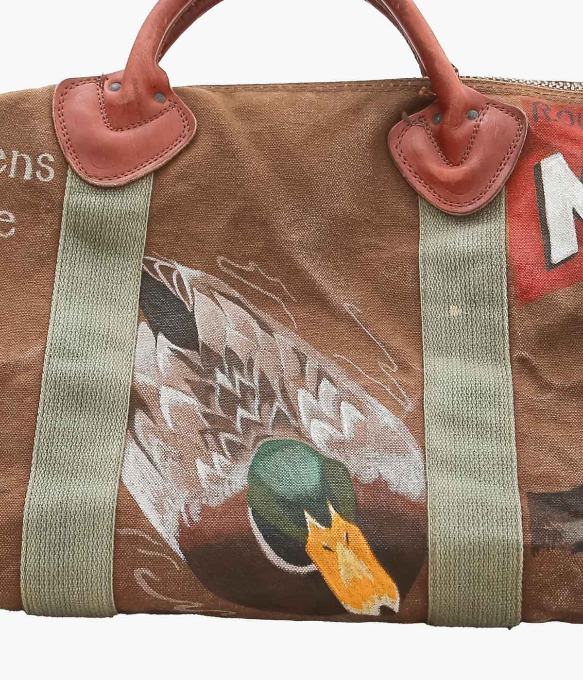 TAKURO NAKAMURA ''HANDPAINTED LL BEAN BOSTON16'' (BROWN)