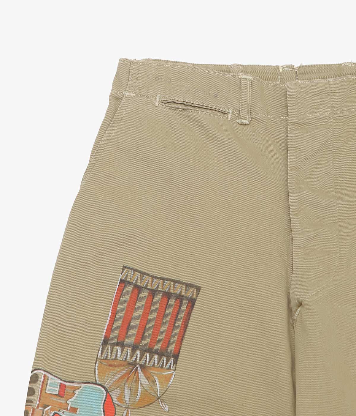 TAKURO NAKAMURA ''HANDPAINTED PANTS ⑨ 40'S USMC'' (ASSO)