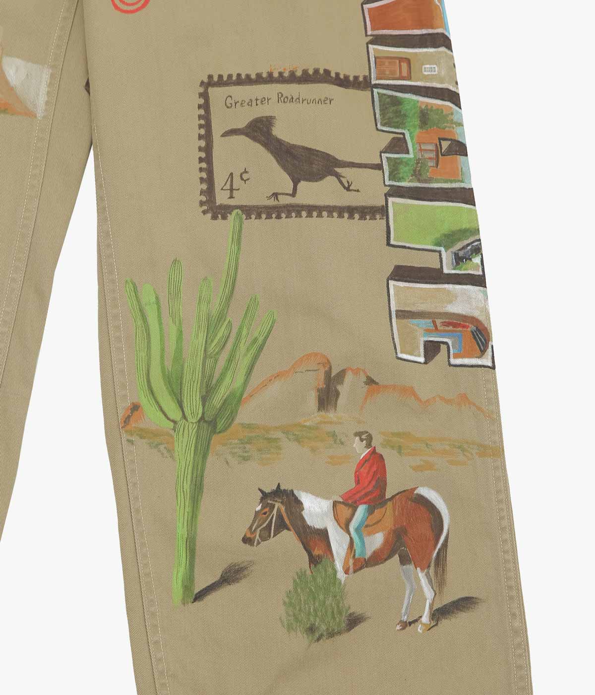 TAKURO NAKAMURA ''HANDPAINTED PANTS ⑨ 40'S USMC'' (ASSO)